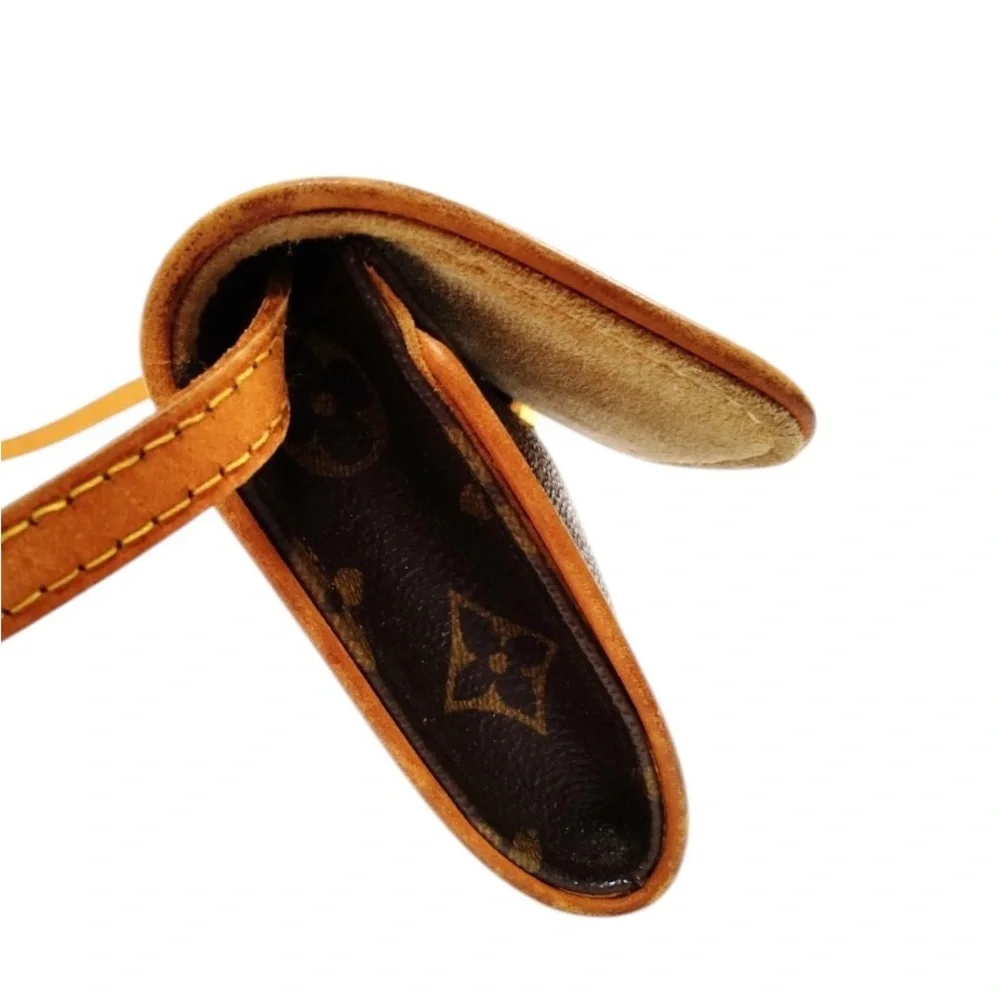 LOUIS VUITTON LV Shoulder Bag Pochette Twin PM Brown Monogram - Picture 5 of 9